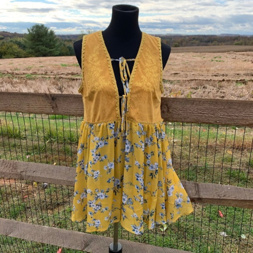 Boho Floral Dress